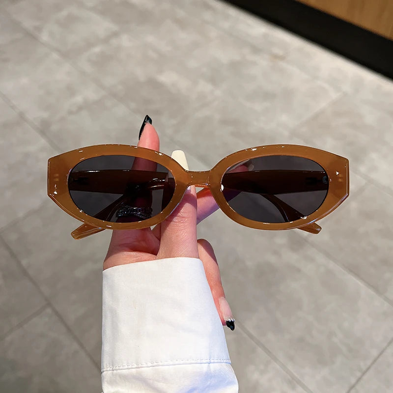 Vintage Oval Sunglasses