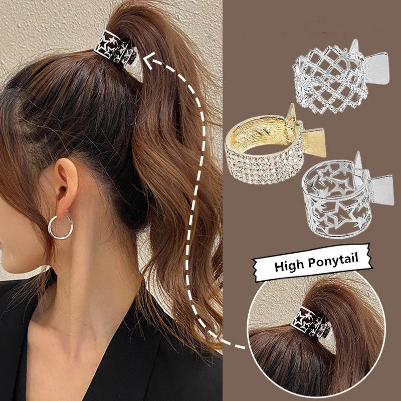 Fashion Zircon Pearl Hair Claw