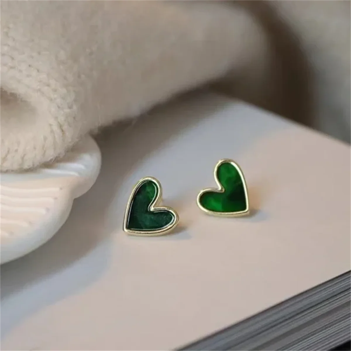 Aesthetic Heart Earrings