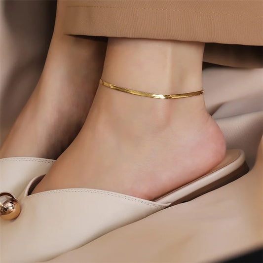 Simple Sliver/Gold Anklets