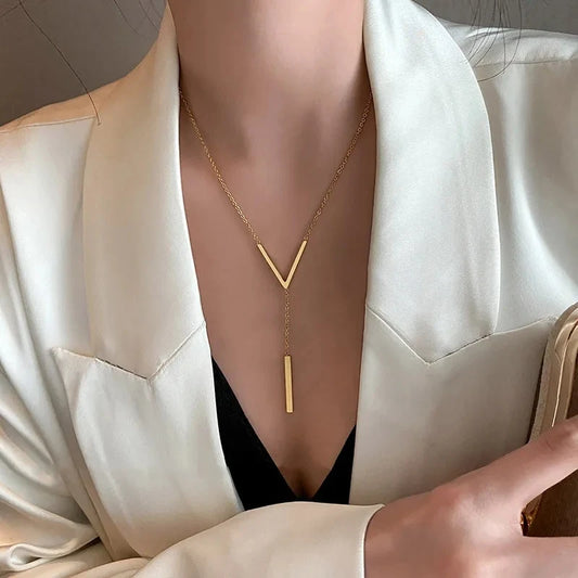 V Shape Necklace