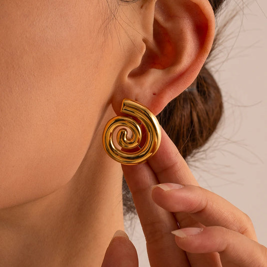 Classic Spiral Earrings