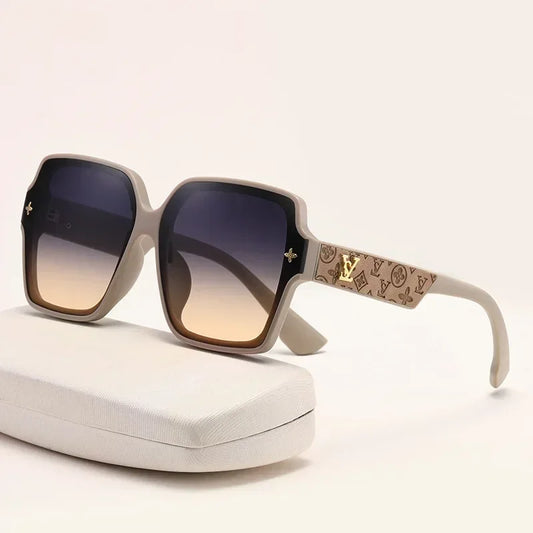 Luxury Vintage Square Sunglasses