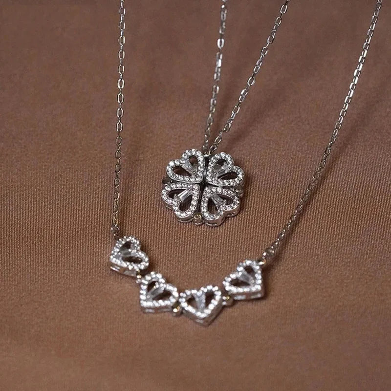 Four Leaf Clover Pendant Necklace