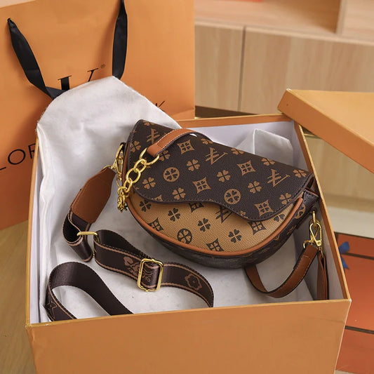 Luxury Brown Crossbody/Shoulder Bag