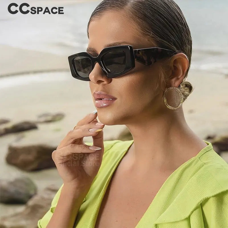 Modern Wide Leg Sunglasses