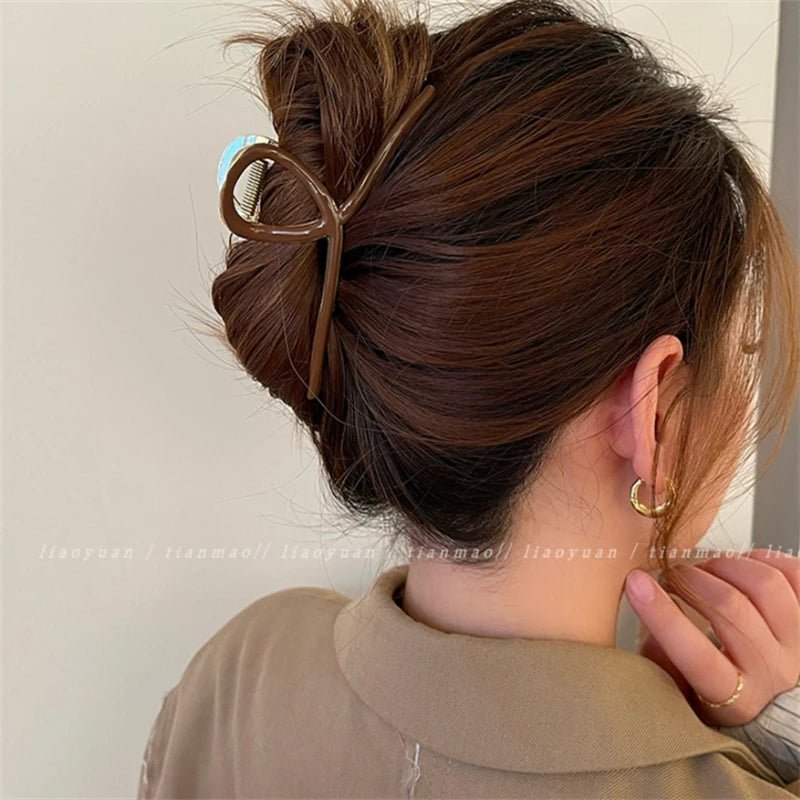 Simple Metal Hair Clip