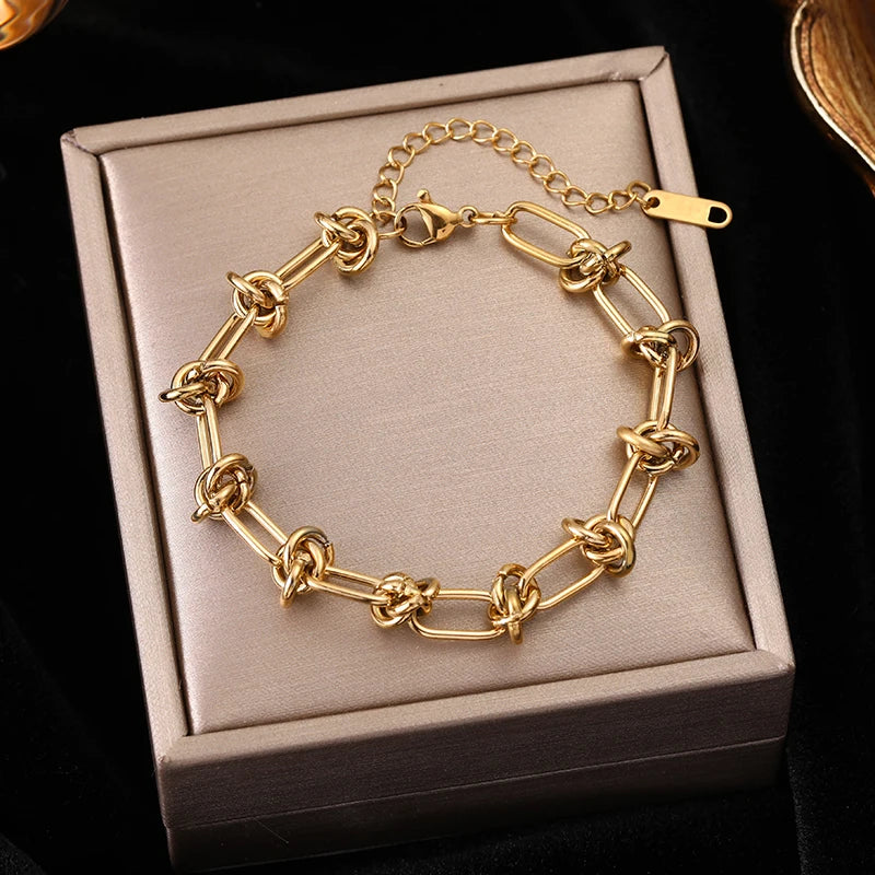 Elegant Twisted Bracelet