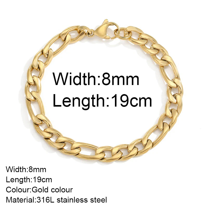 Twist Cuban Chain Bracelet