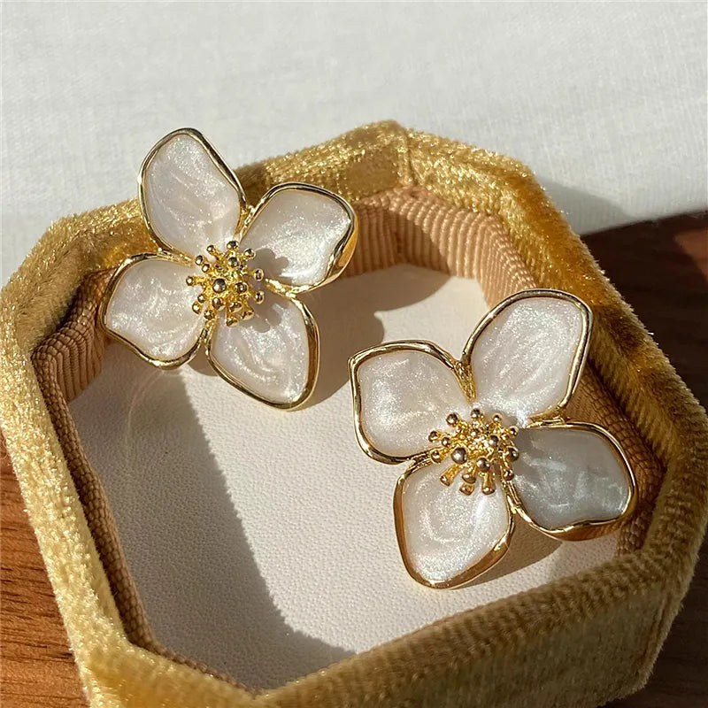 Flower Stud Earrings