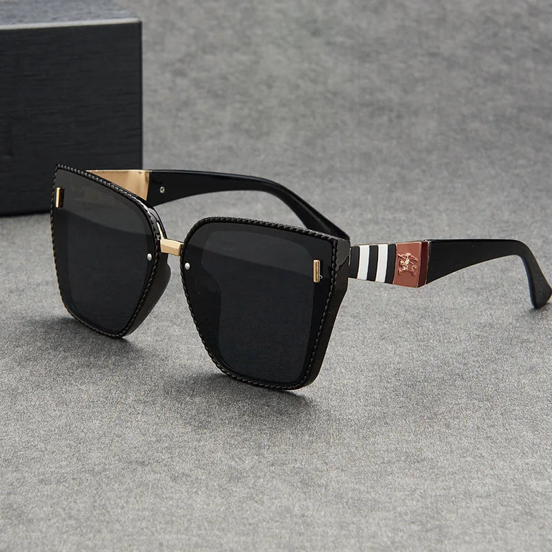 Square Gradient Mirror Sunglasses